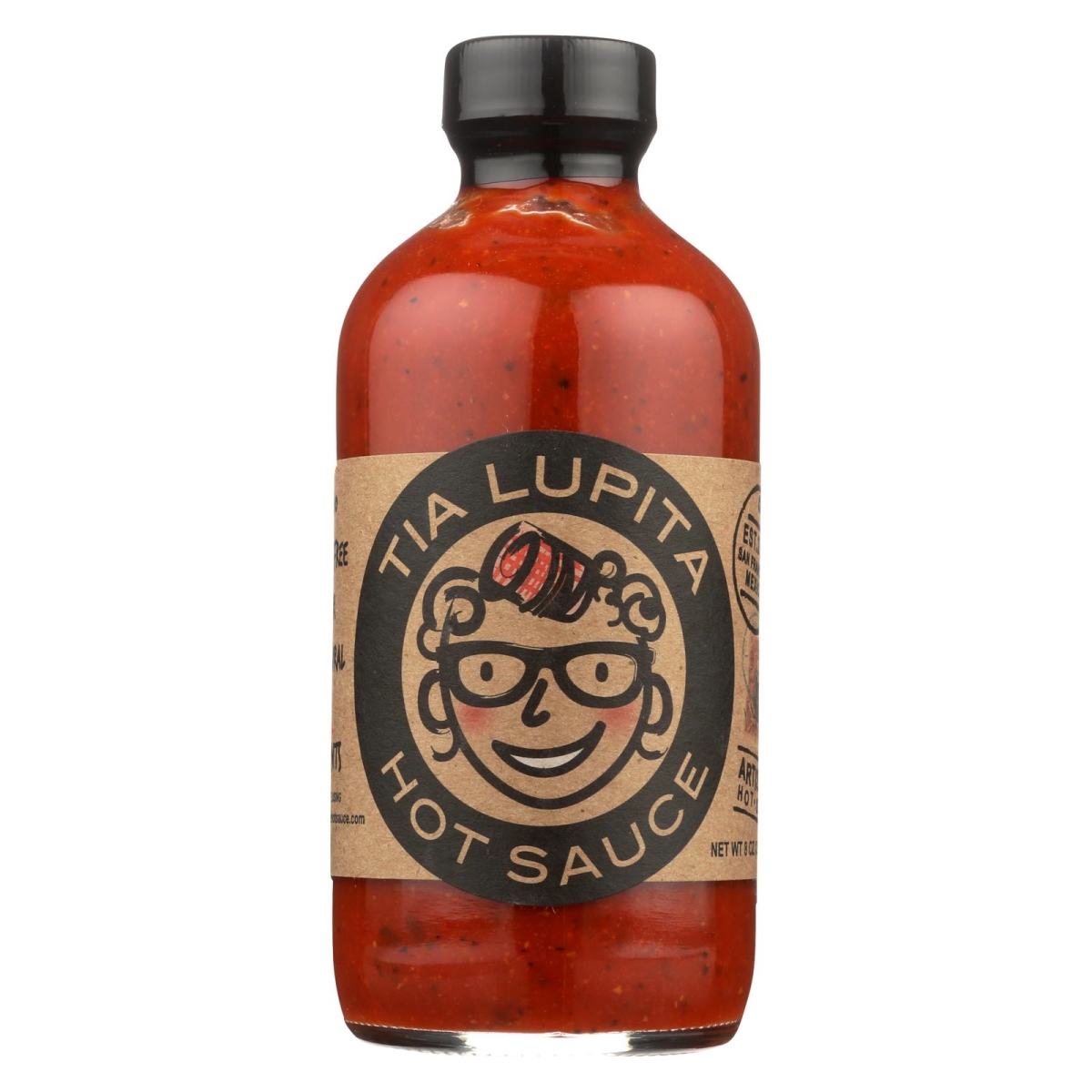 Picture of Tia Lupita 2353365 8 oz Hot Original Sauce 
