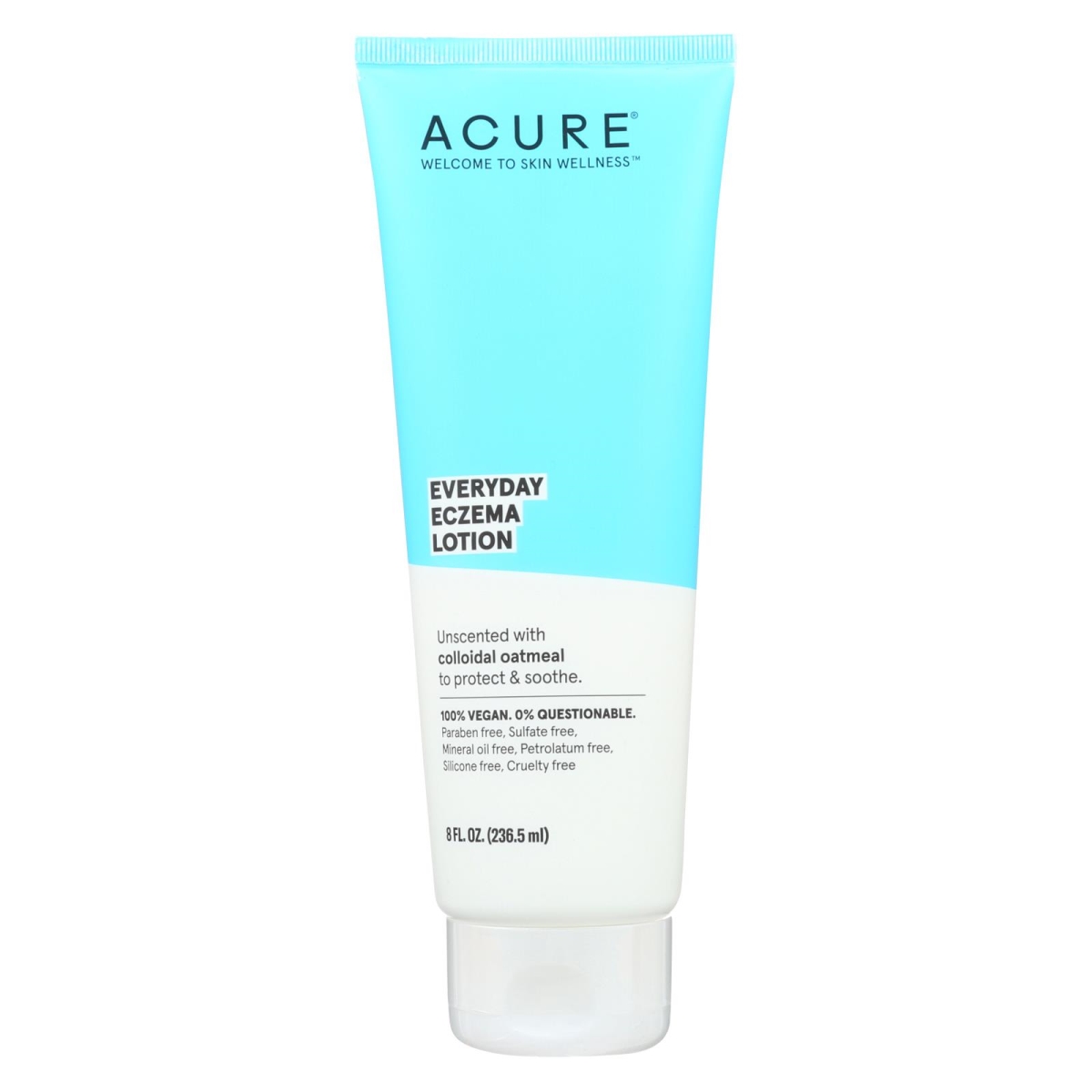 Picture of Acure 2343960 8 fl oz Lotion Everyday Eczema - Unscented with Oatmeal