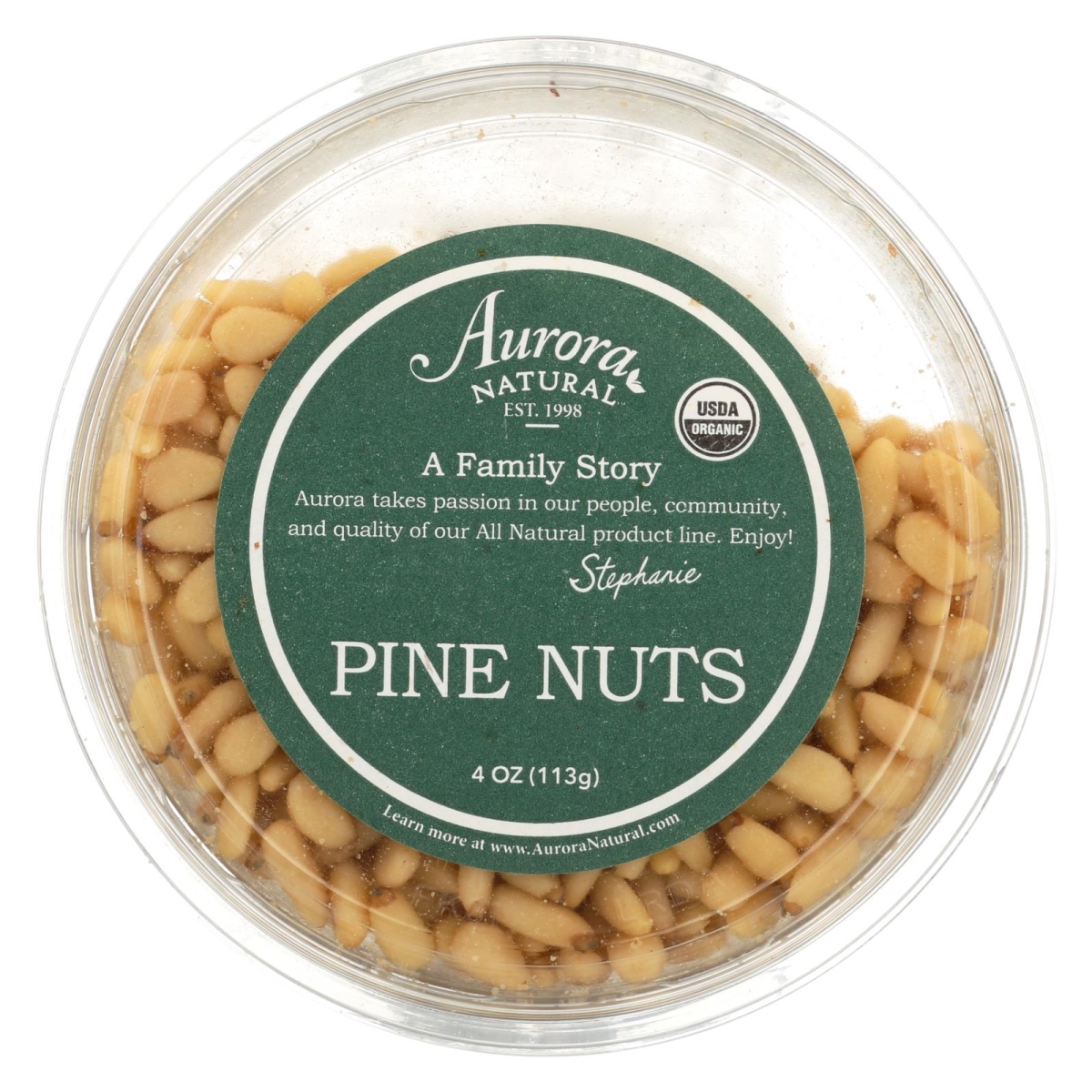Picture of Aurora Products 2289676 4 oz Organic Pine Nuts 