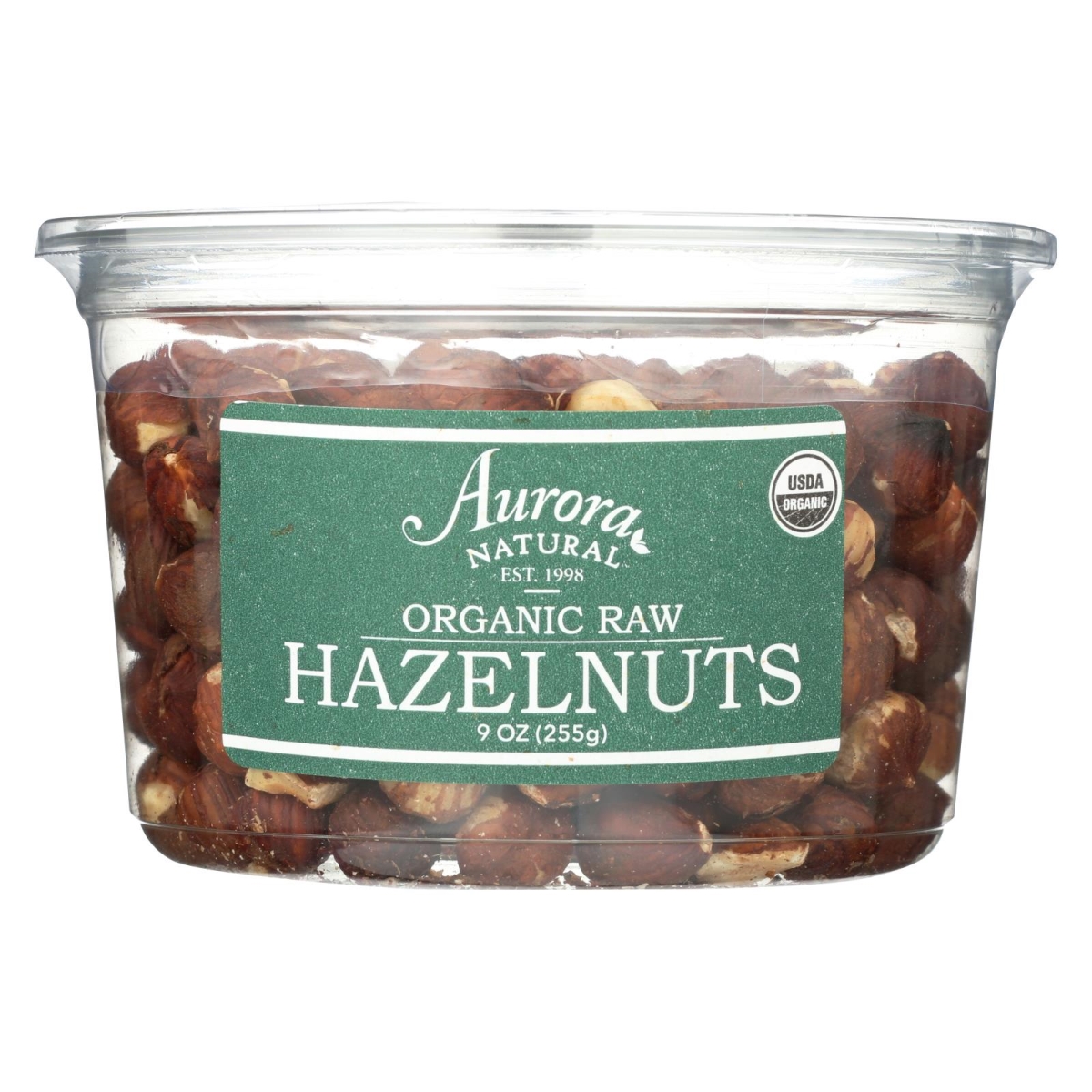 Picture of Aurora Products 2289270 9 oz Organic Raw Hazelnuts 