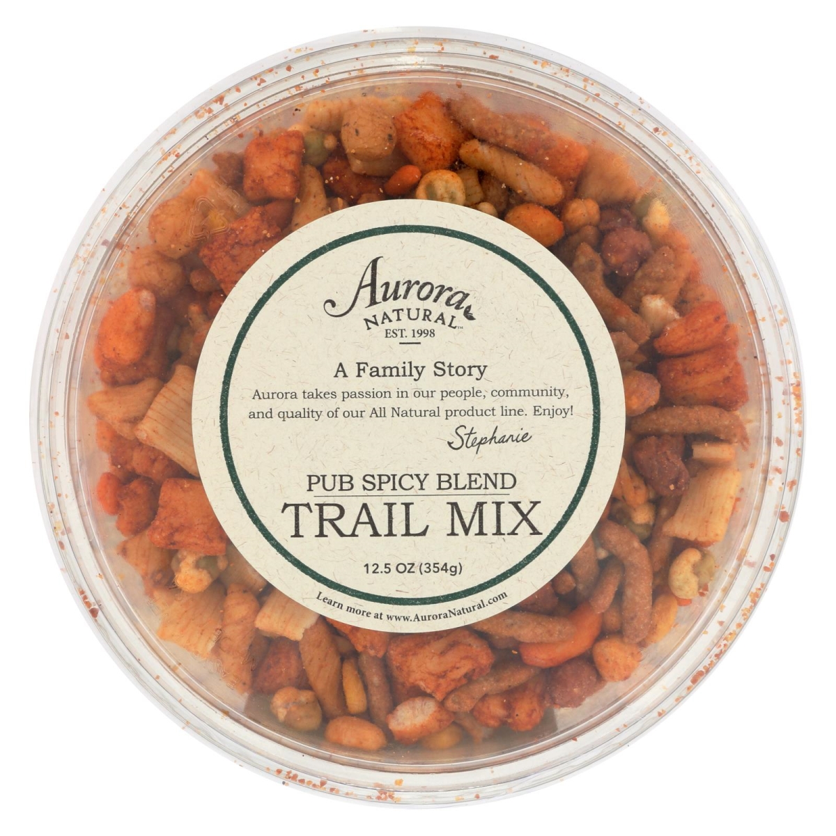 Picture of Aurora Products 2035889 12.5 oz Trail Mix Pub Spicy Blend 