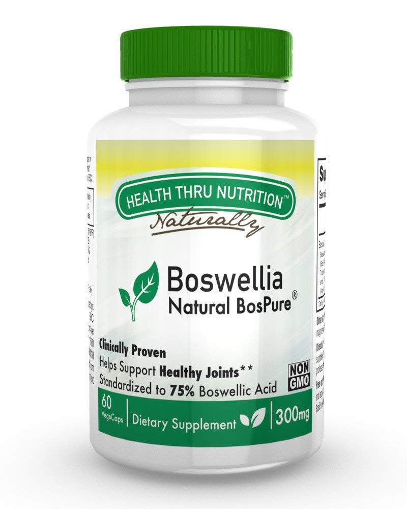 Picture of Health Thru Nutrition 2362630 300 mg Boswellia Bospure Vegetarian Capsules - 60 Count