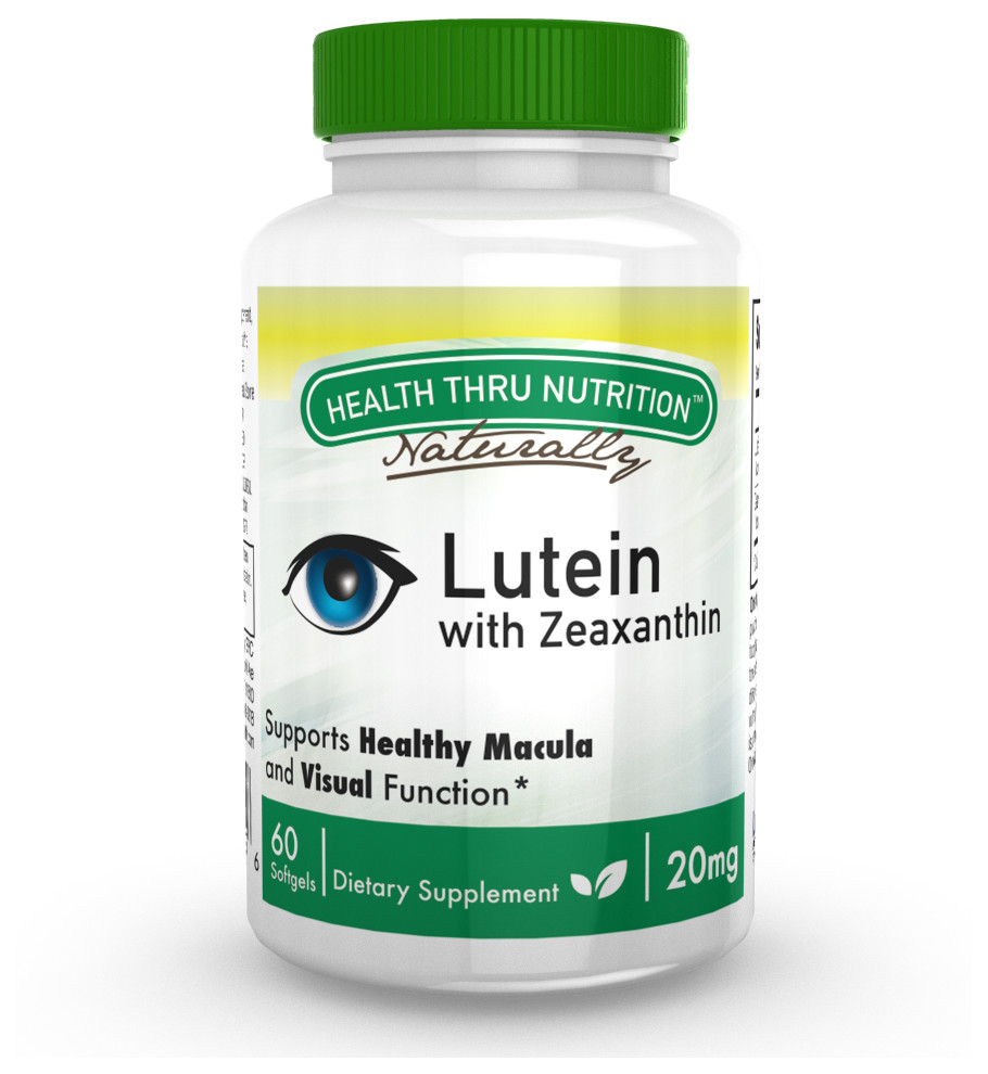Picture of Health Thru Nutrition 2362895 20 mg Lutein Lutemax 2020 Softgels - 60 Count