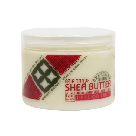 Picture of Everyday Shea 209021 11 oz Solid Shea Butter, Passion Fruit