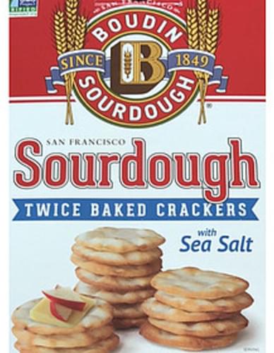 Picture of Boudin Sourdough 232727 Twice Baked Crackers with Sea Salt