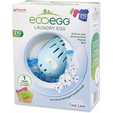 Picture of Eco Egg 237462 Laundry Egg 210 Washes &amp; Refill - Fresh Linen