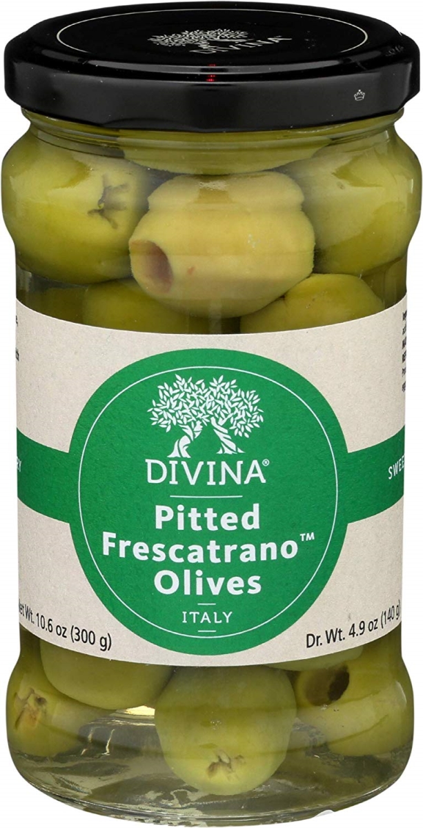 Picture of Divina 237139 4.9 oz Pitted Frescatran Olives