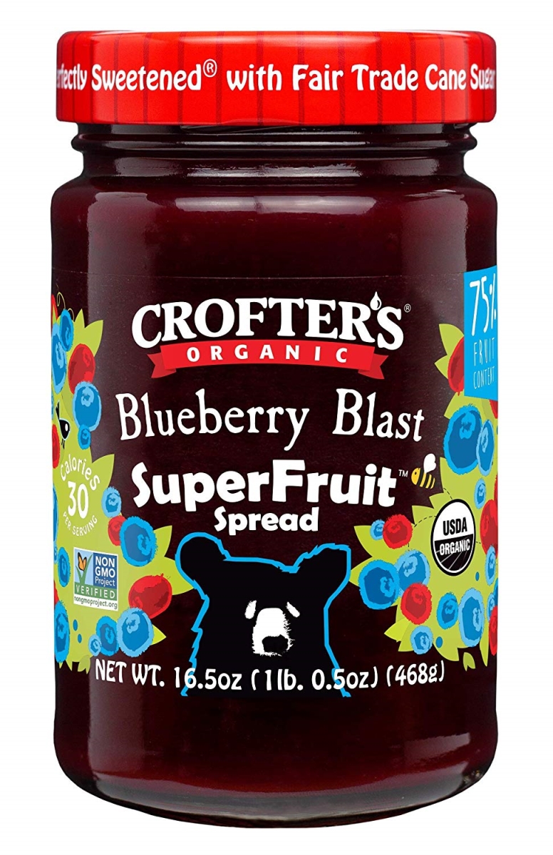 Picture of Crofters 243970 16.5 oz Organic Premium Blueberry Spreads
