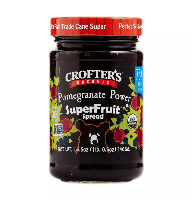 Picture of Crofters 243971 16.5 oz Organic Premium Pomegranat Spreads