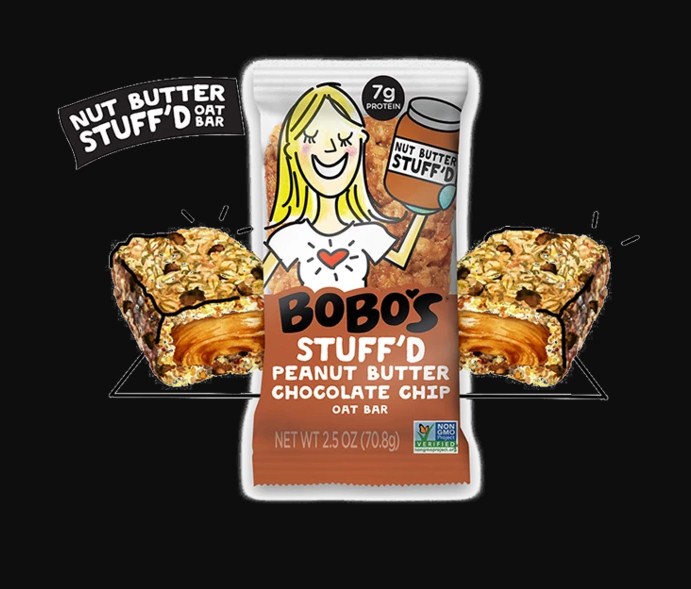 Picture of Bobos Oat Bars 240963 2.5 oz Peanut Butter Chocolate Chips Oat Bars