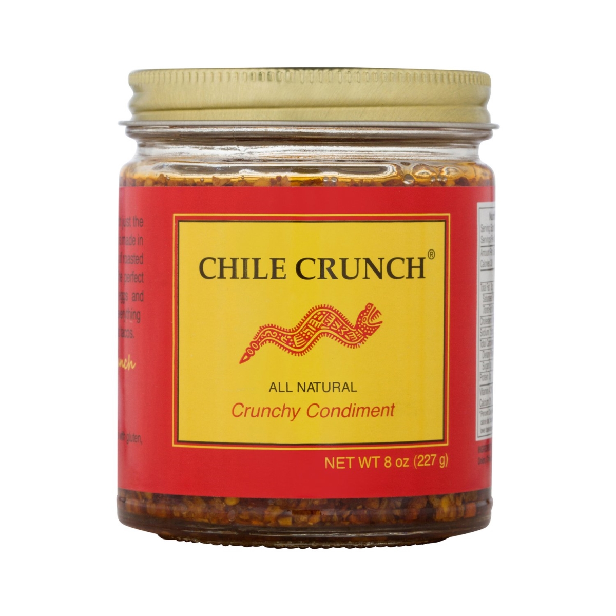 Picture of Chilic Crunch 242136 8 oz Chile &amp; Garlic Condiment Smoky Mexican Style Sauce