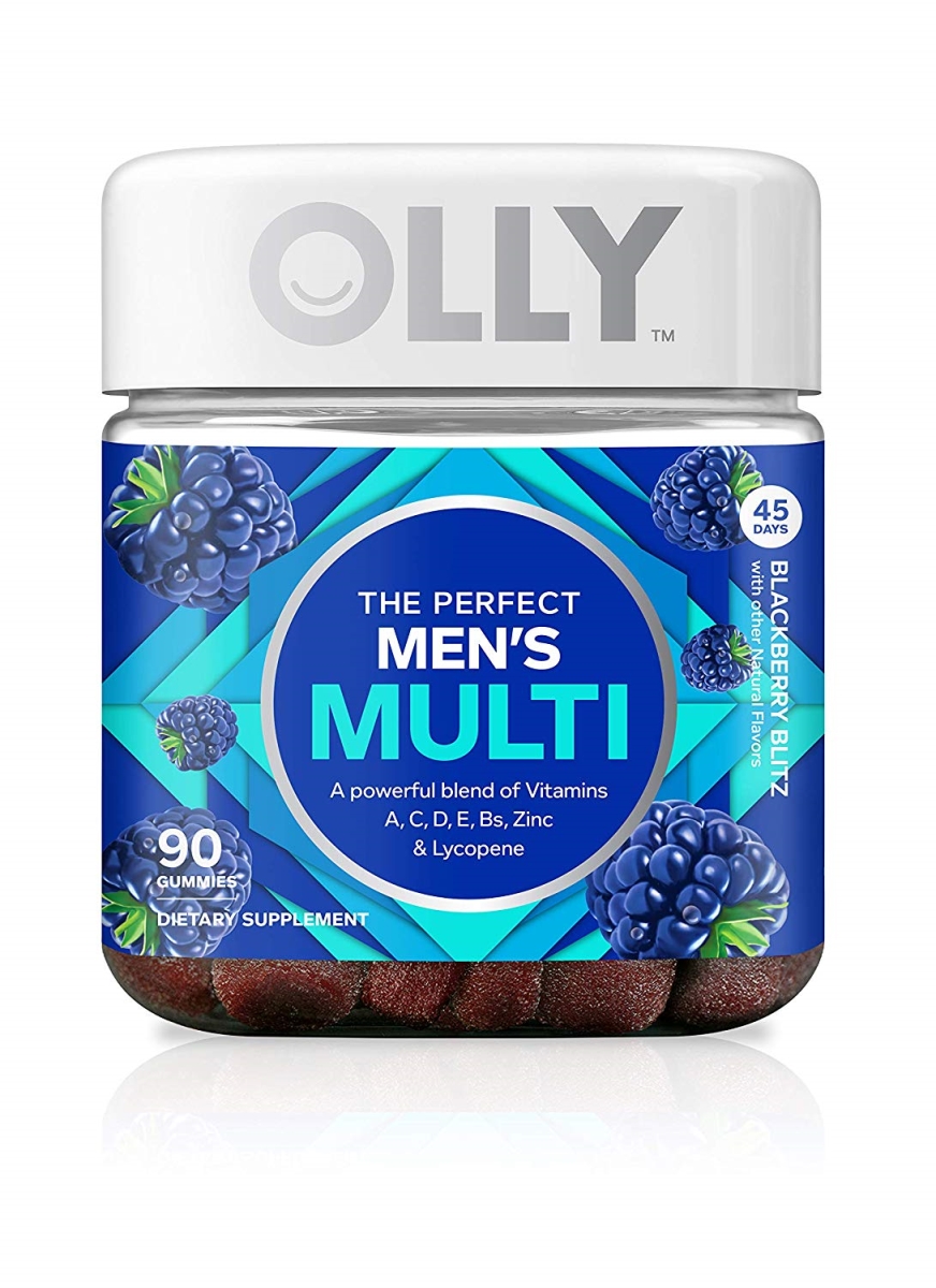 Picture of Olly 228805 The Perfect Mens Gummy Multivitamin Gummies&#44; Blackberry Blitz