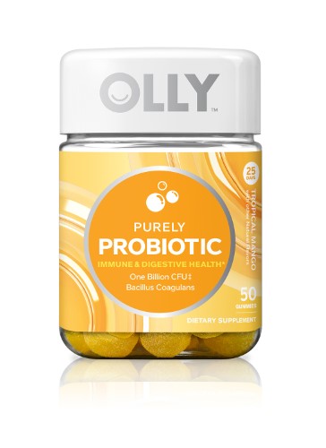 Picture of Olly 228810 Probiotic Vitamin Gummies Chewable Supplement - Tropical Mango