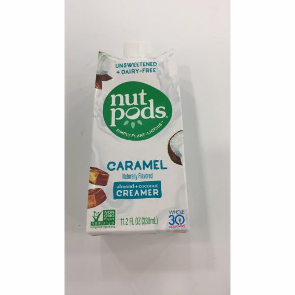 Picture of Nut Pods 239990 Unsweetened Dairy-free Caramel Almond Plus Coconut Creamer