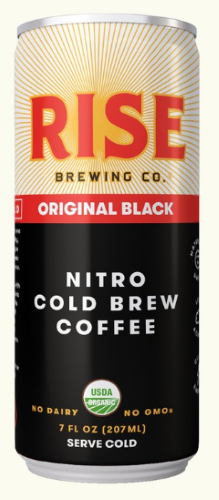 Picture of Rise Brewing 237952 7 oz Original Black Nitro Cold Brew Coffee