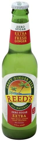 Picture of Reeds 239943 Zero Sugar Extra Ginger Beer