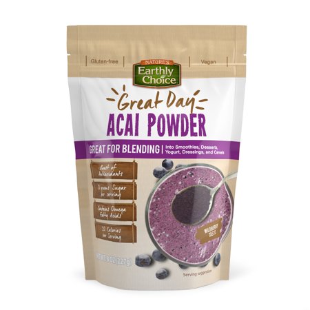 Picture of Natures Earthly Choice 235109 8 oz Great Day Acai Powder