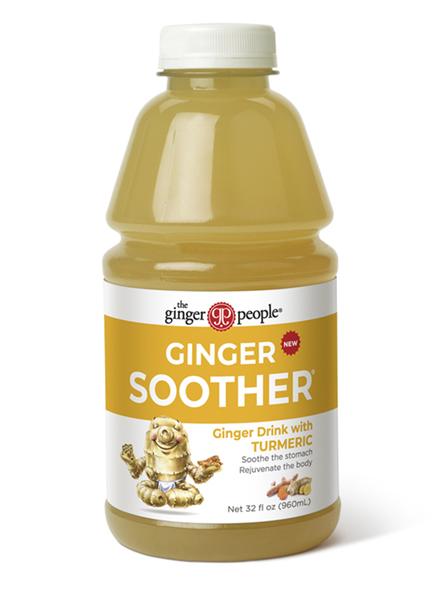Ginger People 228856 32 fl oz Ginger Soother Drink with Turmeric