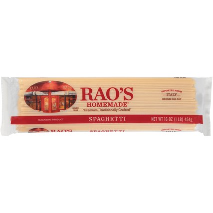 Picture of Raos Specialty Food 233206 16 oz Spaghetti Pasta