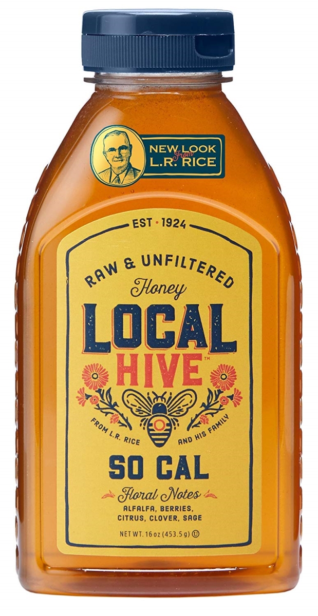 Picture of Local Hive 225729 16 oz Southern Califorinia Raw &amp; Unfiltered Honey