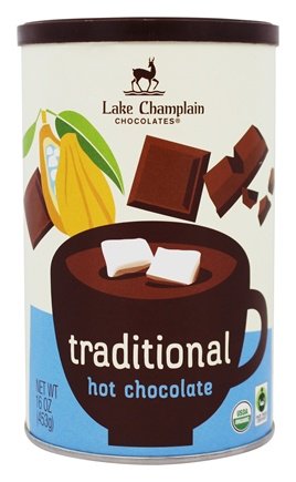 Picture of Lake Champlain Chocolates 230648 16 oz Organic Gourmet Traditional Hot Chocolate