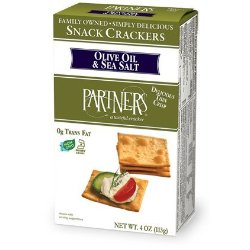 Picture of Partners a Tastefull Cracker 201901 4 oz Olive Oil &amp; Sea Salt Snack Crackers