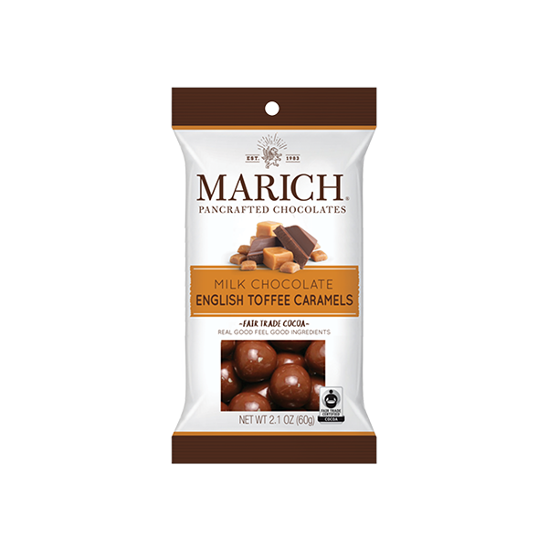 Picture of Marich 113110 2.1 oz English Toffee Caramels