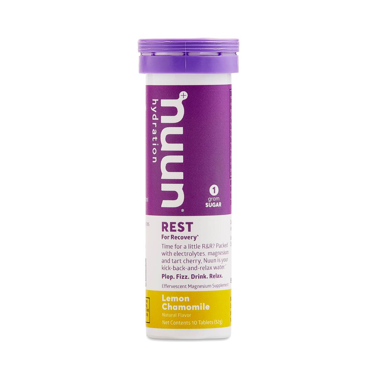 Picture of Nuun Hydration 244374 Rest for Recovery Drink Tablets&#44; Lemon Chamomile