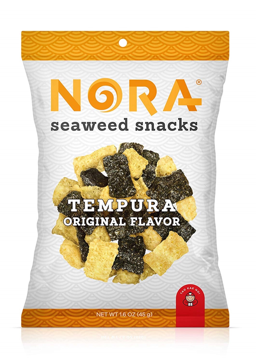 Picture of Nora Snacks 245486 1.6 oz Original Tempura Seaweed Snacks