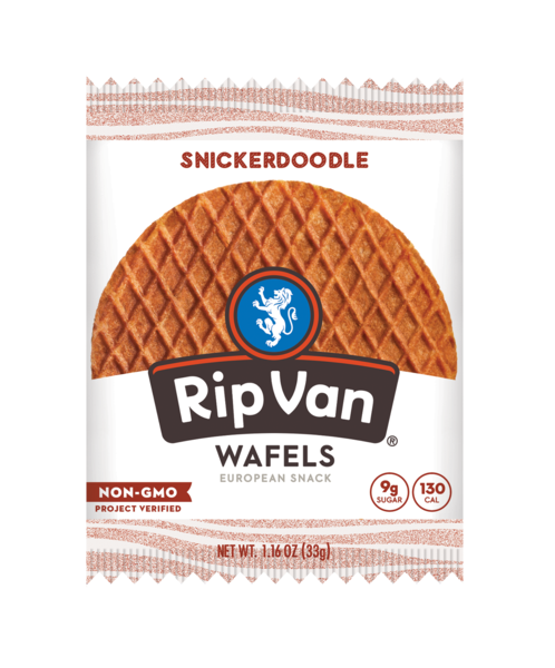 Picture of Rip Van Wafels 233598 1.6 oz Single Snickerdoodle Wafel