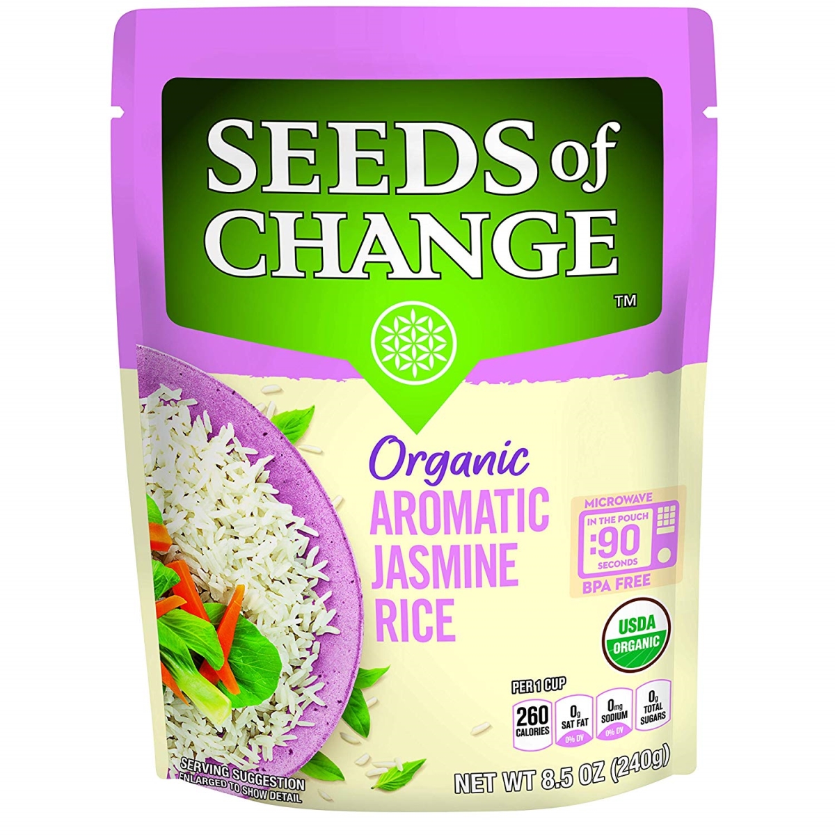 Picture of Seeds of Change 237858 Organic Aromatic Jasmine Rice