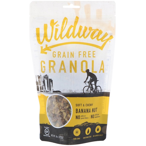 Picture of Wildway 200805 8 oz Banana Nut Grain Free Granola
