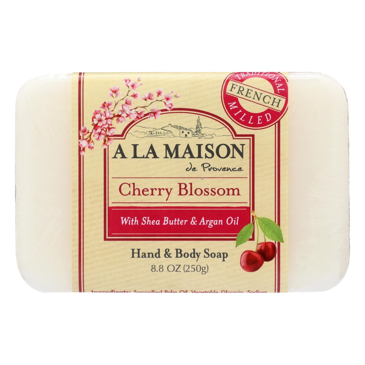 Picture of A La Maison 2445666 8.8 oz Cherry Blossom Bar Soap