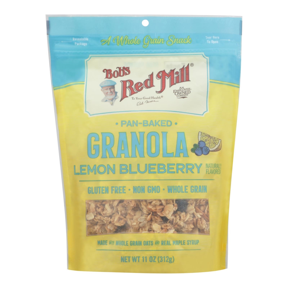 Picture of Bobs Red Mill 2442606 11 oz Lemon &amp; Blueberry Granola
