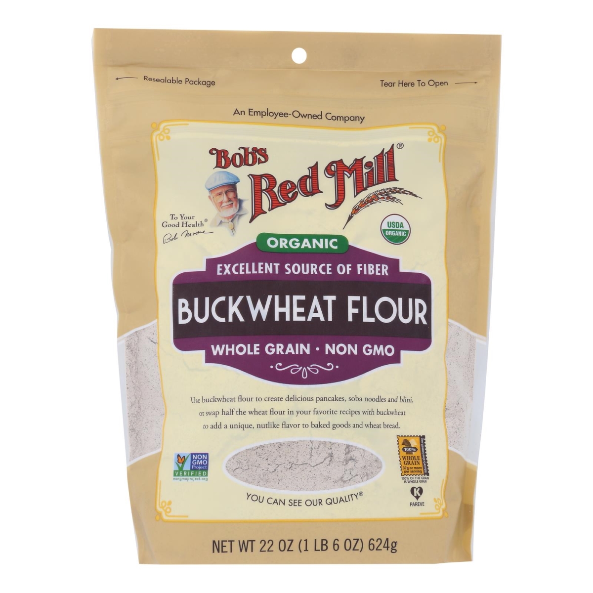 Picture of Bobs Red Mill 2486363 22 oz Buckwheat Flour