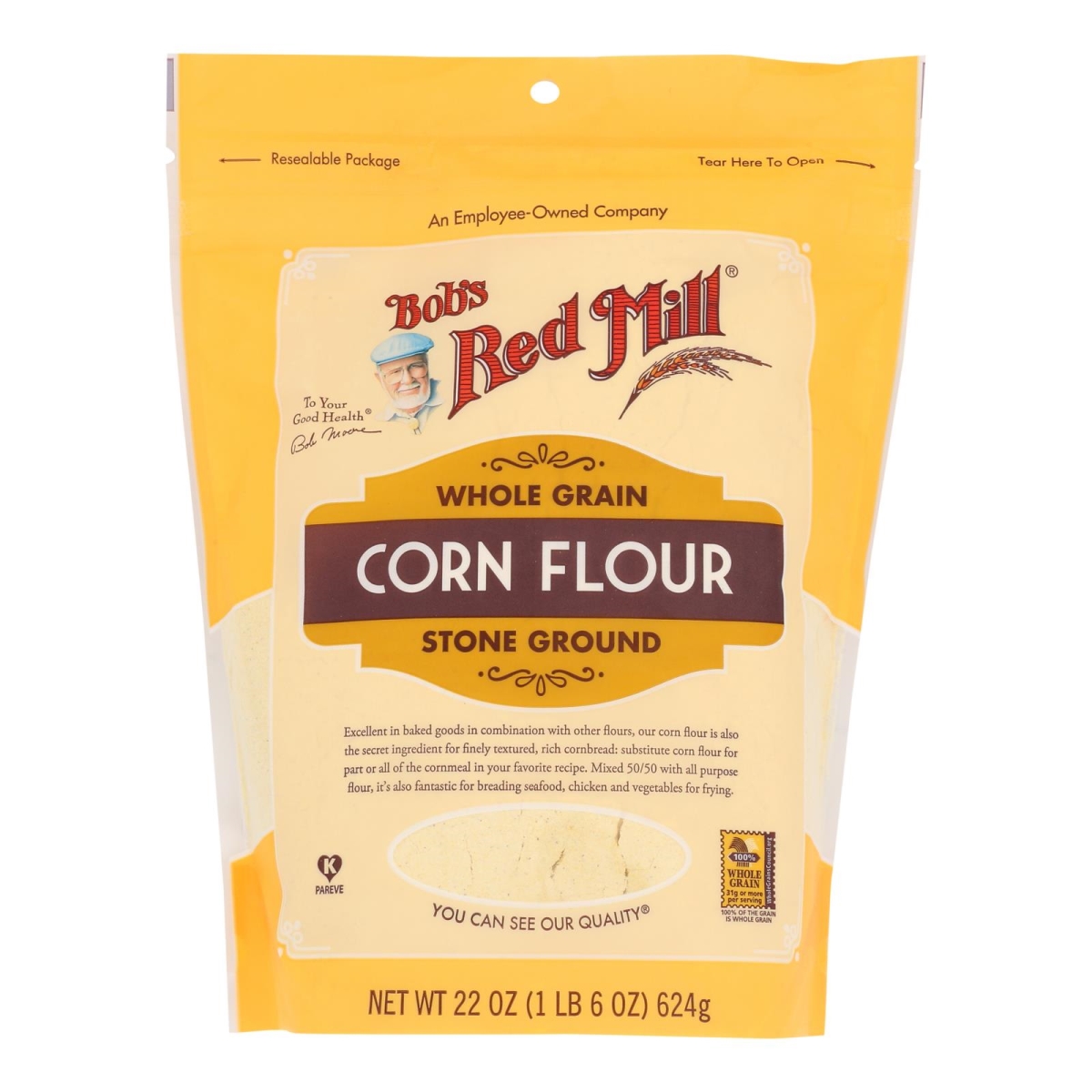 Picture of Bobs Red Mill 2486660 22 oz Corn Flour