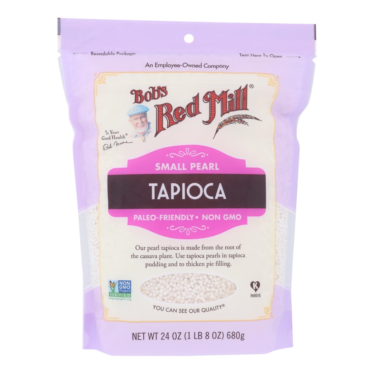 Picture of Bobs Red Mill 2486439 24 oz Pearl Small Tapioca