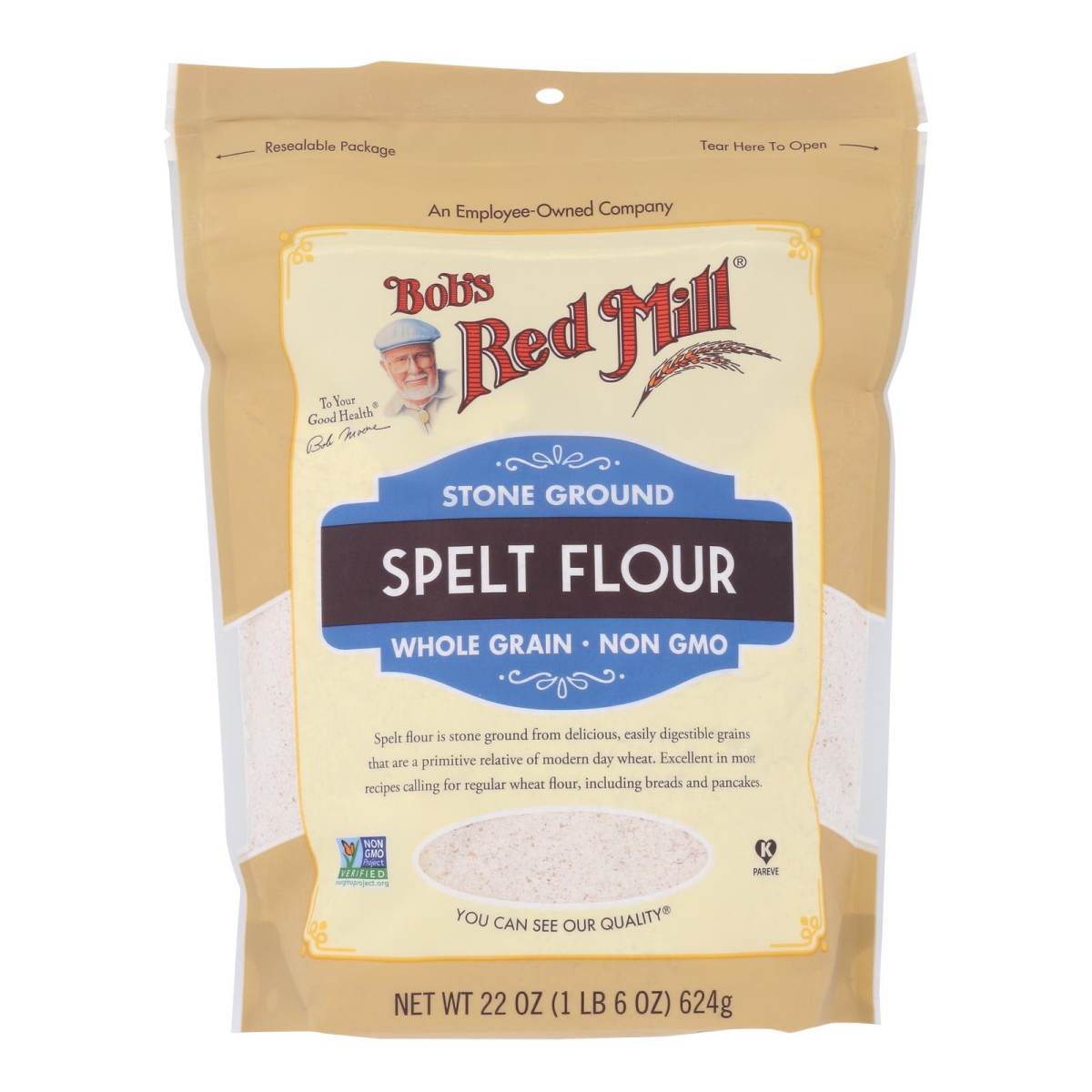 Picture of Bobs Red Mill 2486751 22 oz Spelt Flour