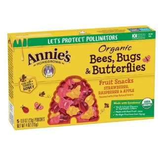 Picture of Annies Homegrown 2490597 4 oz Triple Berry Bug Fruit Snack