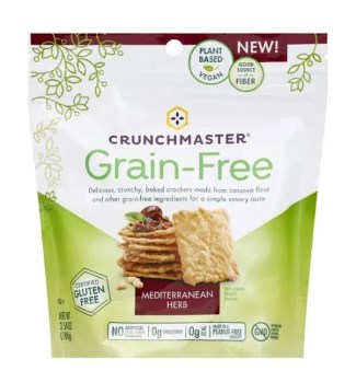Picture of Crunchmaster 2474096 3.54 oz Grain-Free Mediterranean Herb Crackers