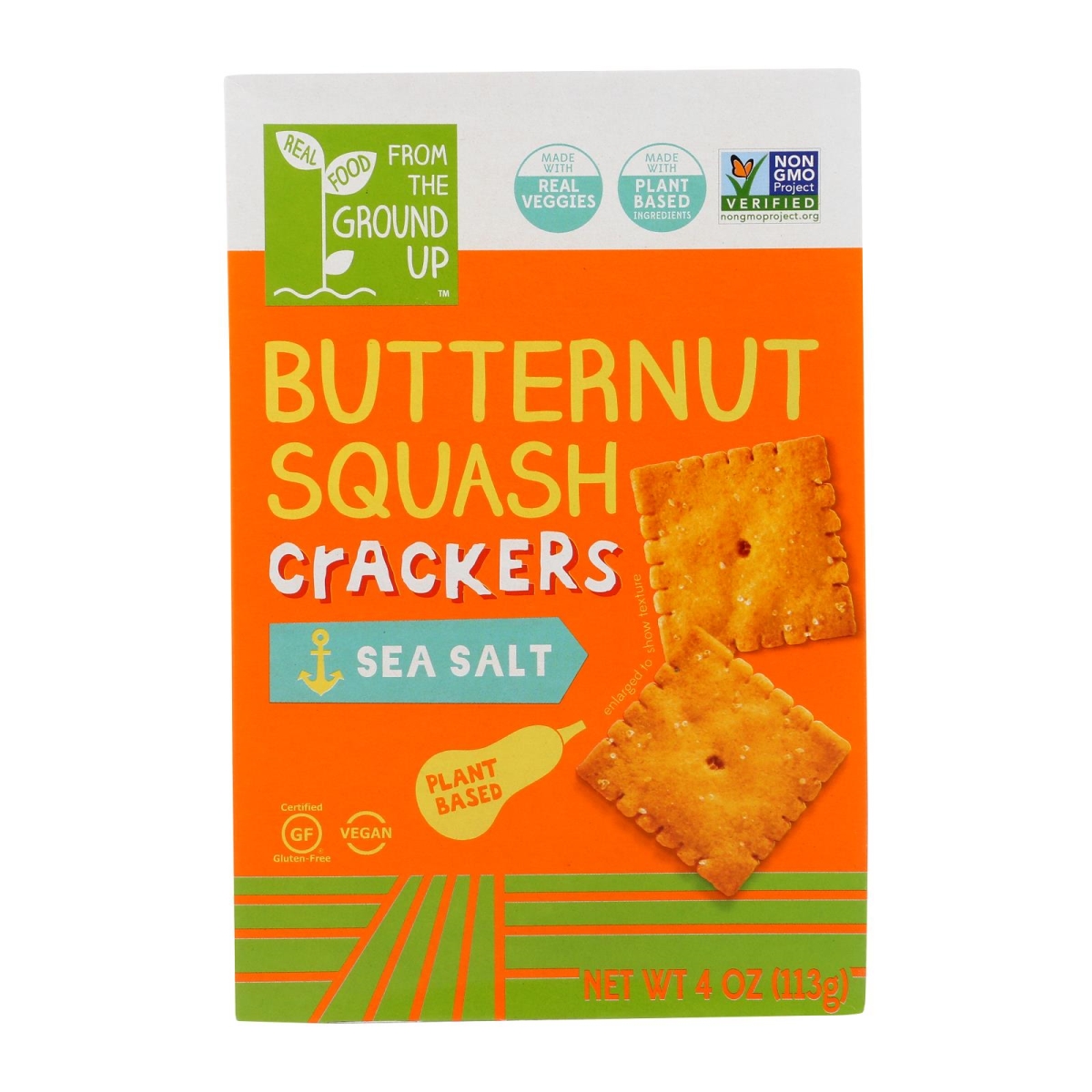 Picture of From The Ground Up 2466944 4 oz Sea Salt &amp; Butternut Squash Cracker