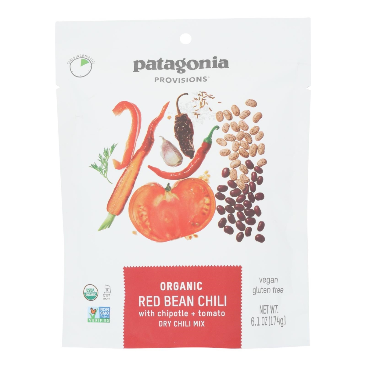 Picture of Patagonia 2266757 6.1 oz Red Bean Chili Soup Mix