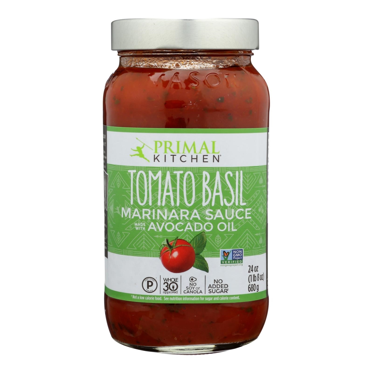 Picture of Primal Kitchen 2479665 24 oz Marinara Tomato Basil Sauce