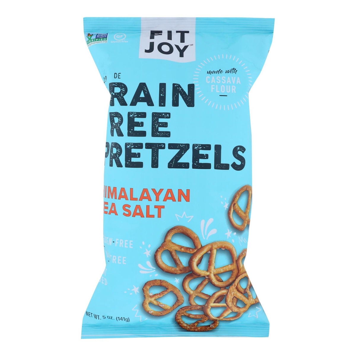 Picture of FitJoy 2446276 5 oz Himalayan Sea Salt Grain-Free Pretzels