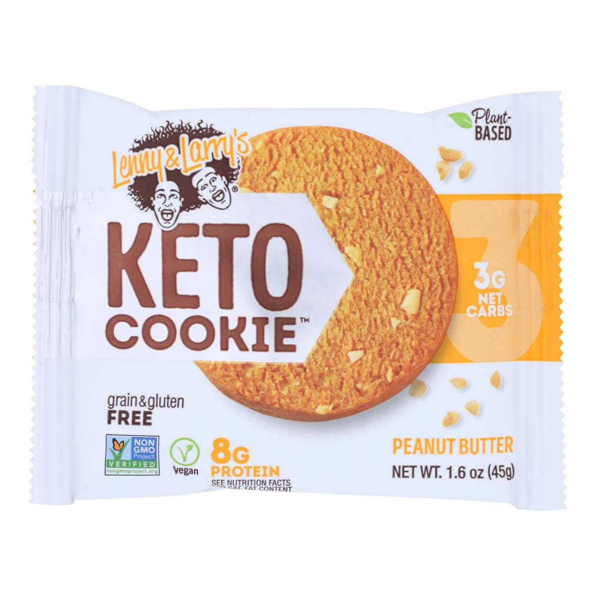 Picture of Lenny &amp; Larrys 2491538 1.6 oz Peanut Butter Keto Cookie