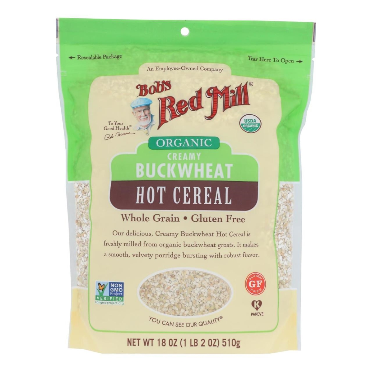 Picture of Bobs Red Mill 2532729 18 oz Buckwheat Cerial