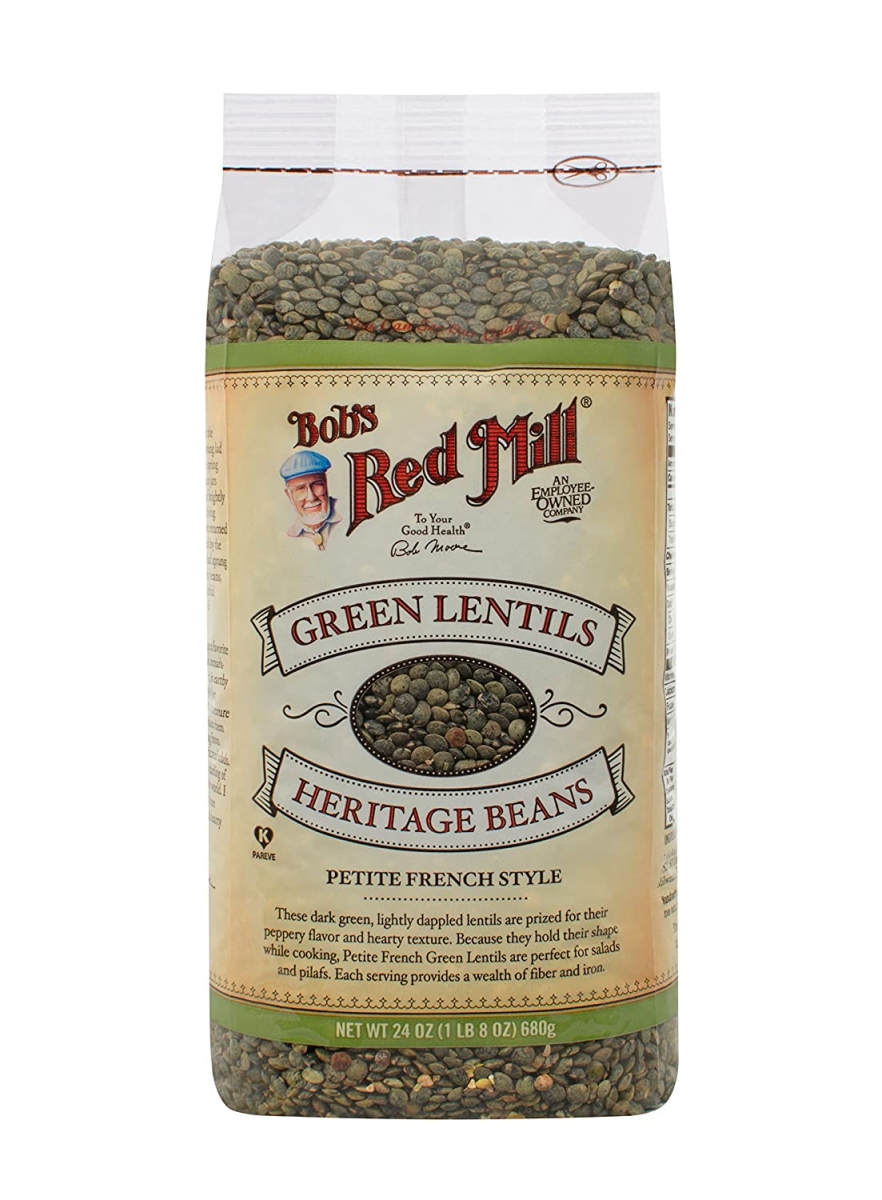 Picture of Bobs Red Mill 2533248 24 oz Petite French Green Lentils