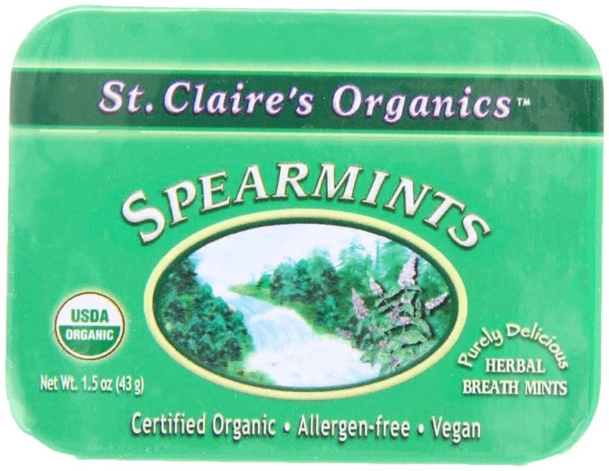 Picture of St Claires Organics 2568699 1.5 oz Controller Organic Spearmints