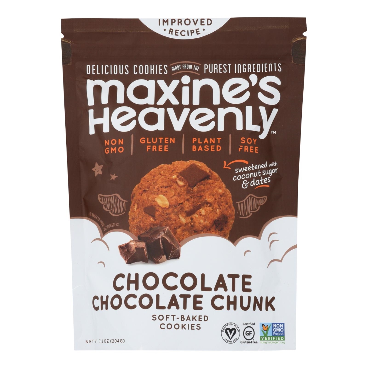 Picture of Maxines Heavenly 2317881 7.2 oz Chocolate Choc Chunk Cookies