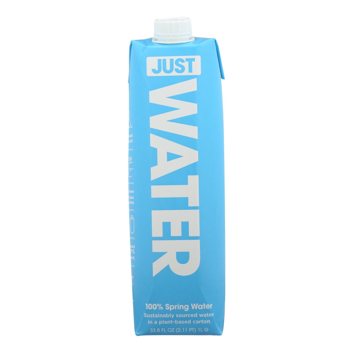 Picture of Just Water 2550077 33.8 fl oz 100 Percentage Spring Water